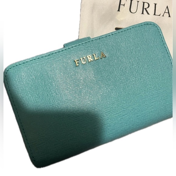 Furla Blue Turquoise Women's Wallet - Picture 1 of 12